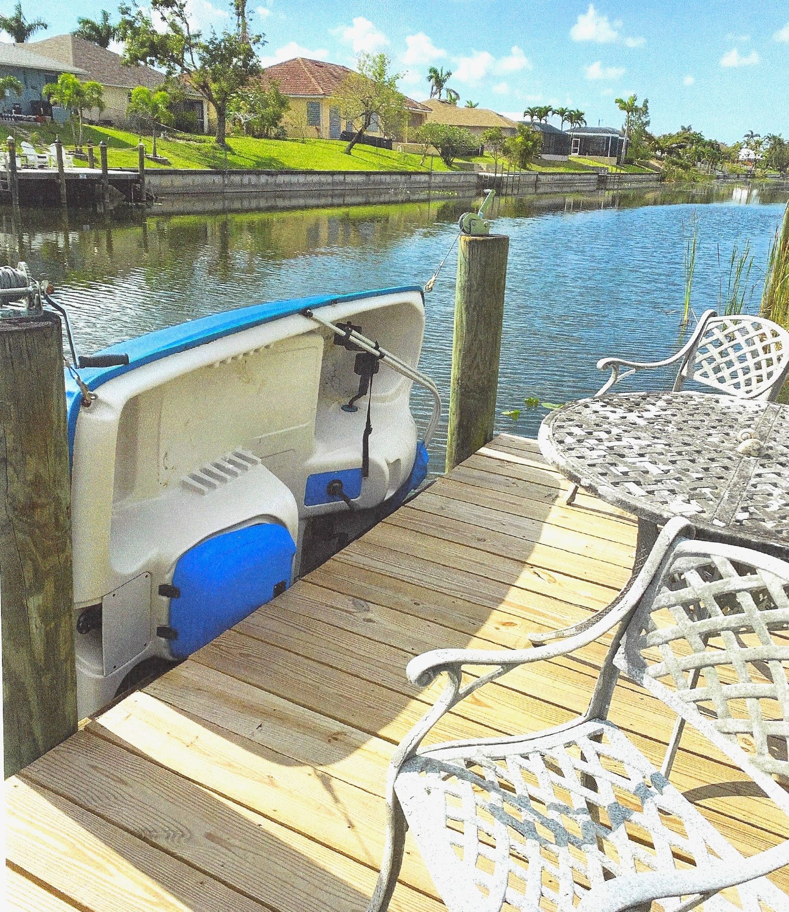 Cape Coral - Dock with boat access